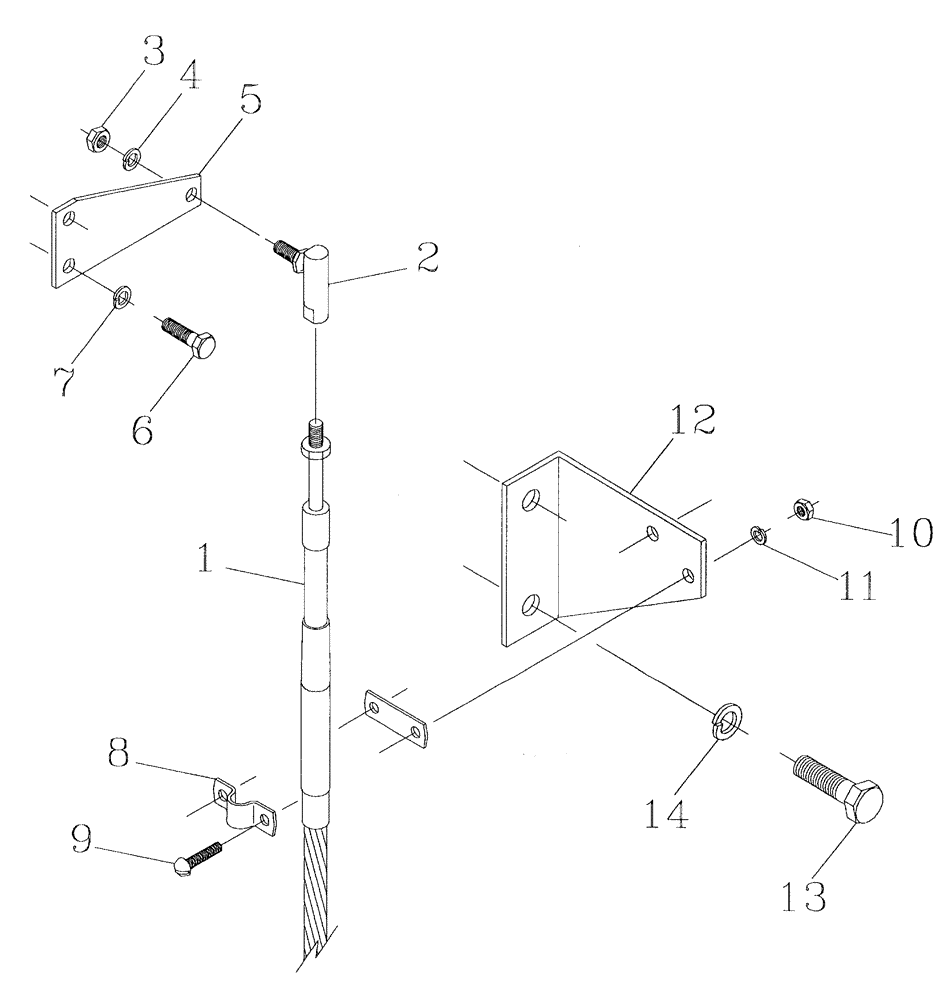 Схема запчастей Case IH 7700 - (C04[03]) - THROTTLE {6CT} Engine & Engine Attachments