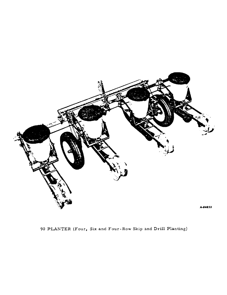 Схема запчастей Case IH 90 - (R-02) - 90 PLANTER (FOUR, SIX AND FOUR-ROW SKIP AND DRILL PLANTING) 