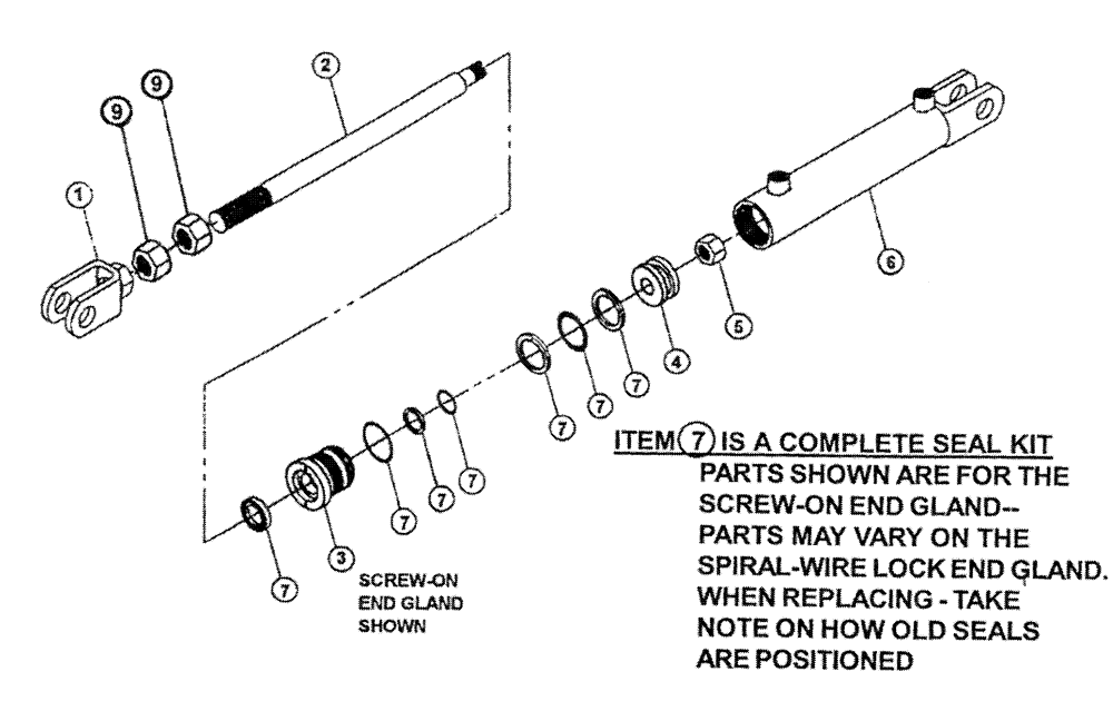 Схема запчастей Case IH PATRIOT II - (07-005) - HYDRAULIC CYLINDER - BOOM OUTER FOLD Cylinders