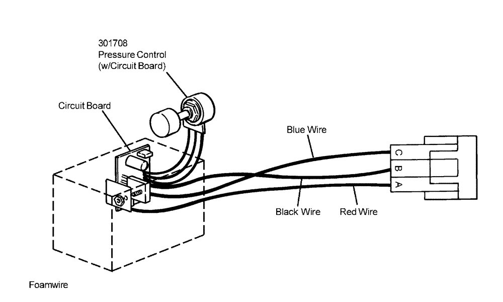 Схема запчастей Case IH PATRIOT 150 - (12-004) - WIRING - HIGH VOLUME FOAMER - SINGLE CONTROL VALVE (06) - ELECTRICAL