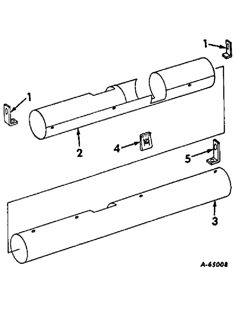 Схема запчастей Case IH 403 - (311) - TRACK AXLE FINAL DRIVE SHIELDS (88) - ACCESSORIES