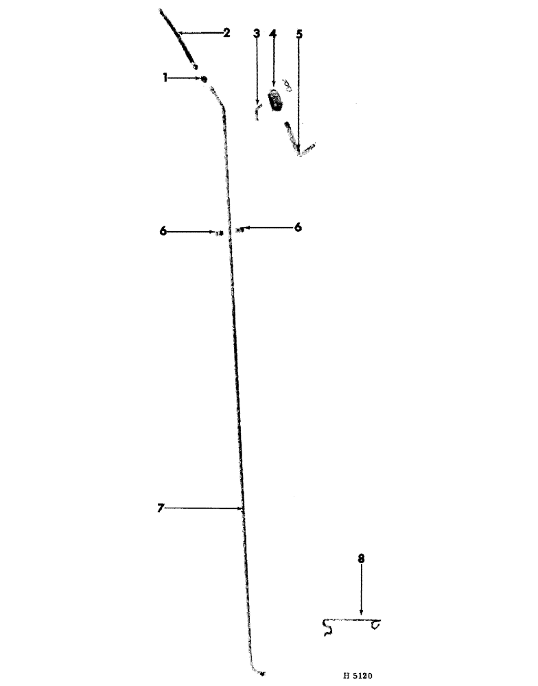 Схема запчастей Case IH 120 - (02-11) - HYDRAULIC LIFT 