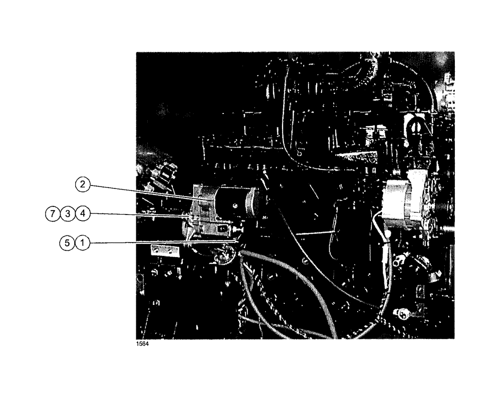 Схема запчастей Case IH SPX3200 - (03-004) - STARTER PACKAGE W/ HARDWARE (55) - ELECTRICAL SYSTEMS