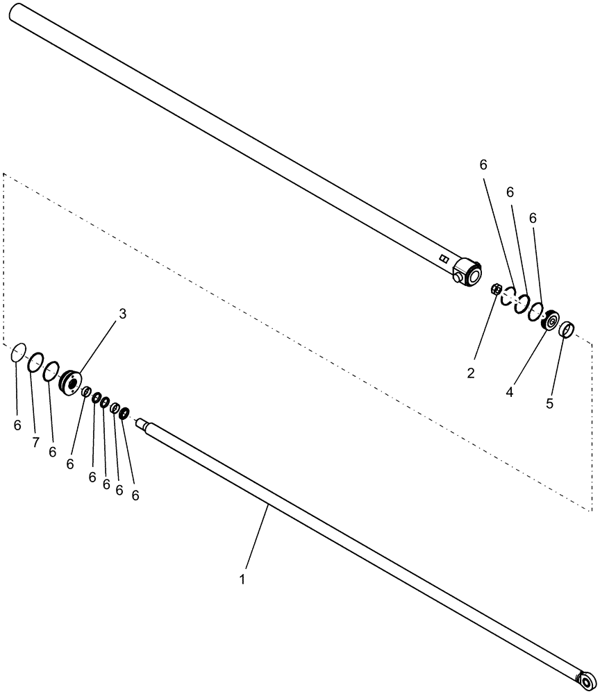 Схема запчастей Case IH 1240 - (35.116.10) - HYDRAULIC CYLINDER - 87533998 (35) - HYDRAULIC SYSTEMS