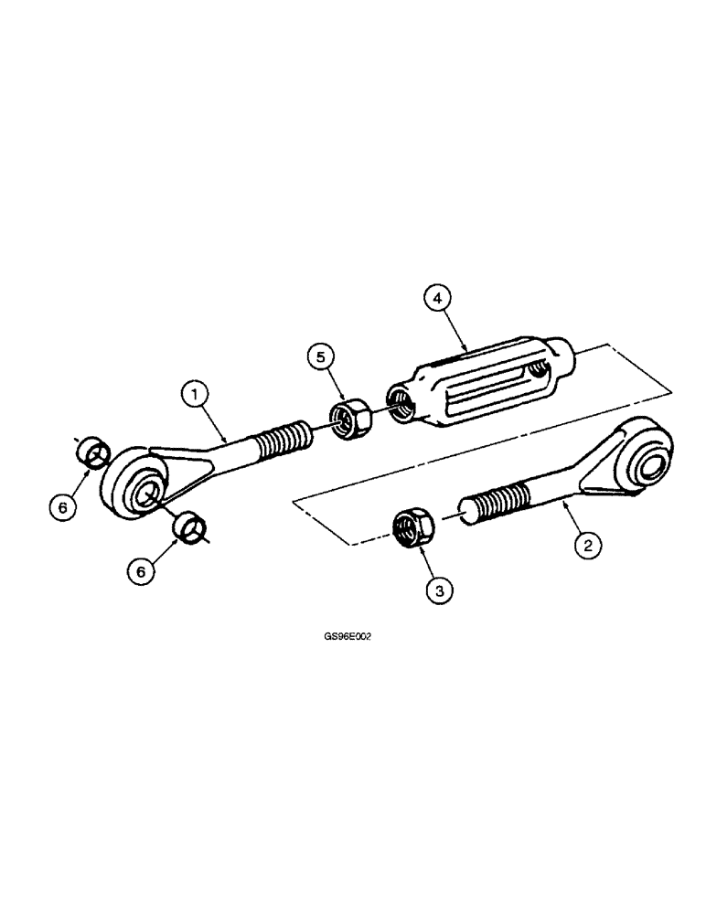 Схема запчастей Case IH INTERNATIONAL - (4-60) - HEADER CENTER LINK (15) - CROP CONDITIONING