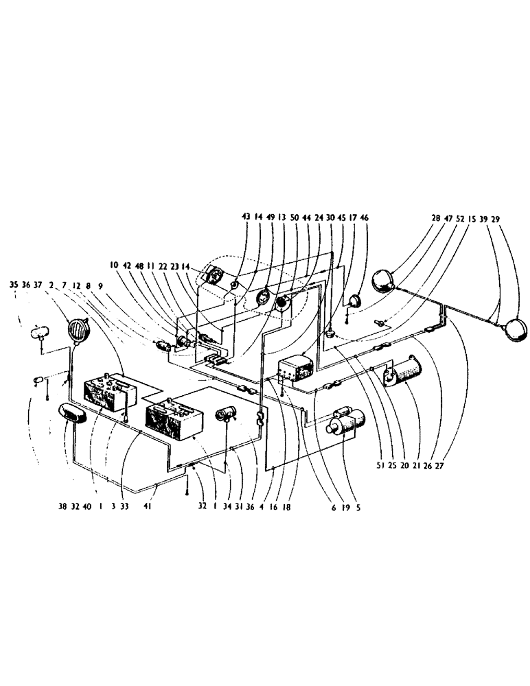 Схема запчастей Case IH 850 - (86) - ELECTRICAL EQUIPMENT (06) - ELECTRICAL SYSTEMS