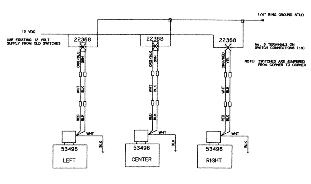 Схема запчастей Case IH PATRIOT II - (12-002) - WIRING - BALL VALVE (06) - ELECTRICAL