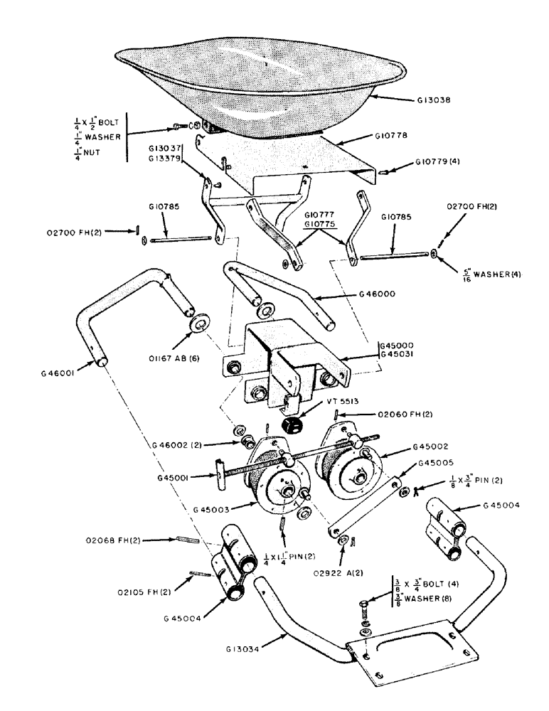 Схема запчастей Case IH 300-SERIES - (174) - EASY RIDE SEAT (09) - CHASSIS