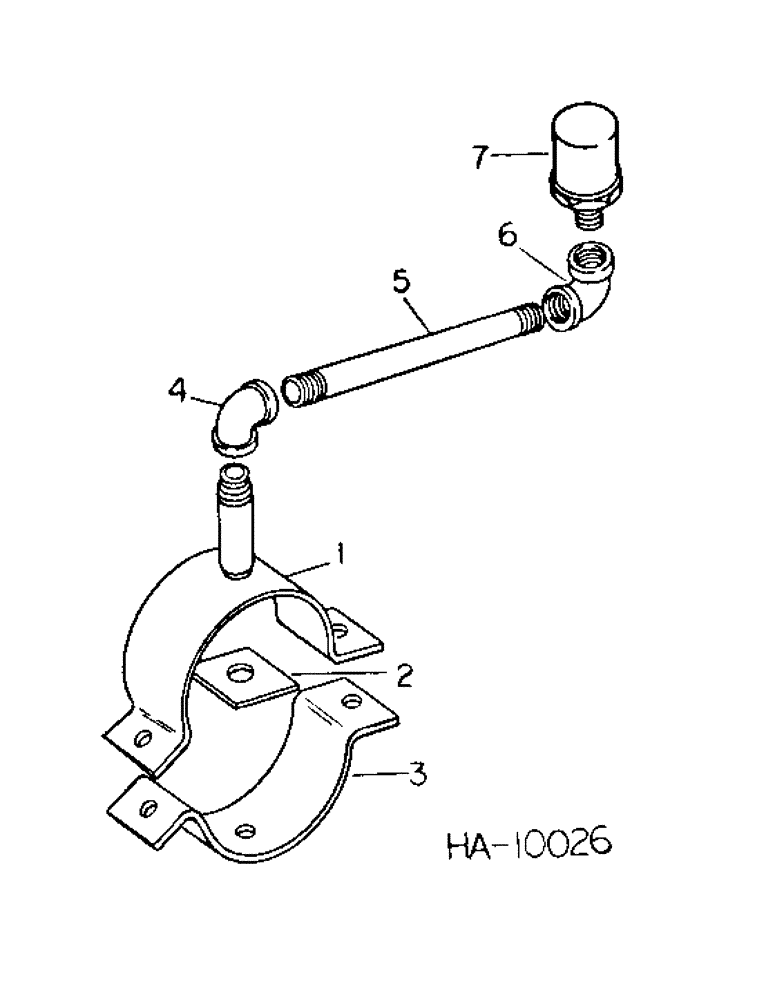 Схема запчастей Case IH 5000 - (10-04) - HYDRAULICS, OIL RESERVOIR BREATHER PACKAGE (07) - HYDRAULICS