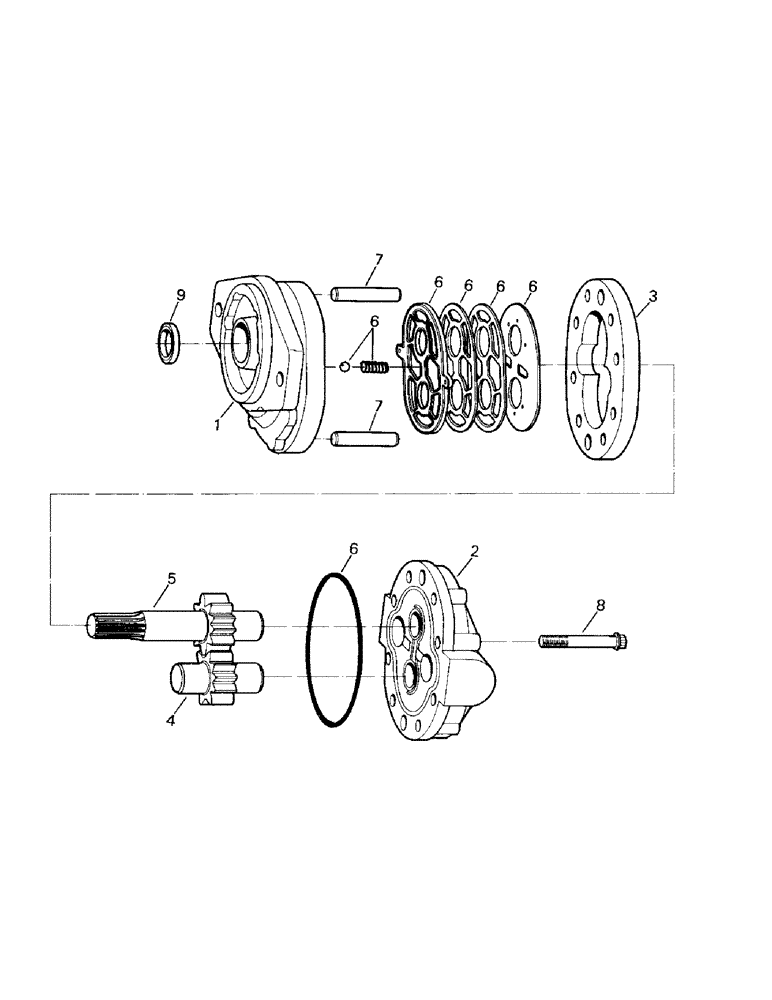 Схема запчастей Case IH KS-280 - (04-25) - LUBE PUMP, CUMMINS 855 ENGINE (04) - Drive Train