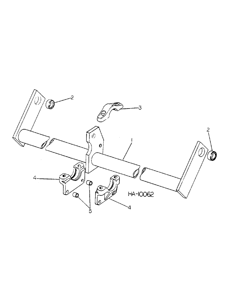 Схема запчастей Case IH 55 - (D-03) - ROCKSHAFT 