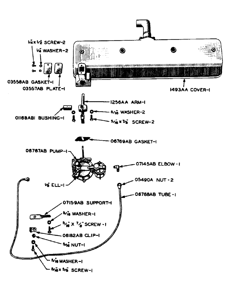 Схема запчастей Case IH LE - (48) - FUEL PUMP 