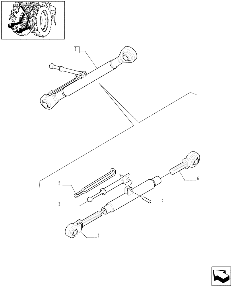 Схема запчастей Case IH JX1095C - (1.89.6/ A) - IMPLEMENT CARRIER - BREAKDOWN (09) - IMPLEMENT LIFT
