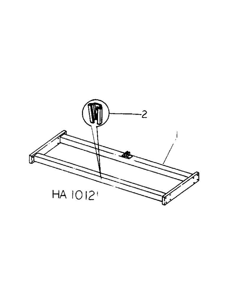 Схема запчастей Case IH 55 - (B-02) - FRAME, TWO RANK 