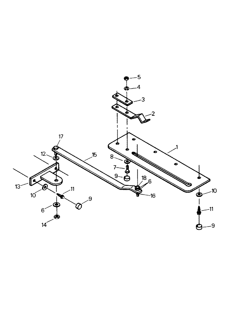 Схема запчастей Case IH KP-525 - (01-03) - DOOR STOP (10) - CAB