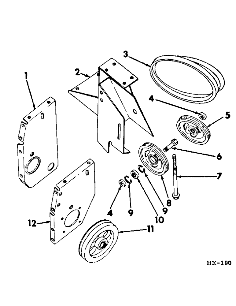 Схема запчастей Case IH 275 - (Q-51) - PLATFORMS, BALANCED KNIFE DRIVE AND HOUSING Platforms