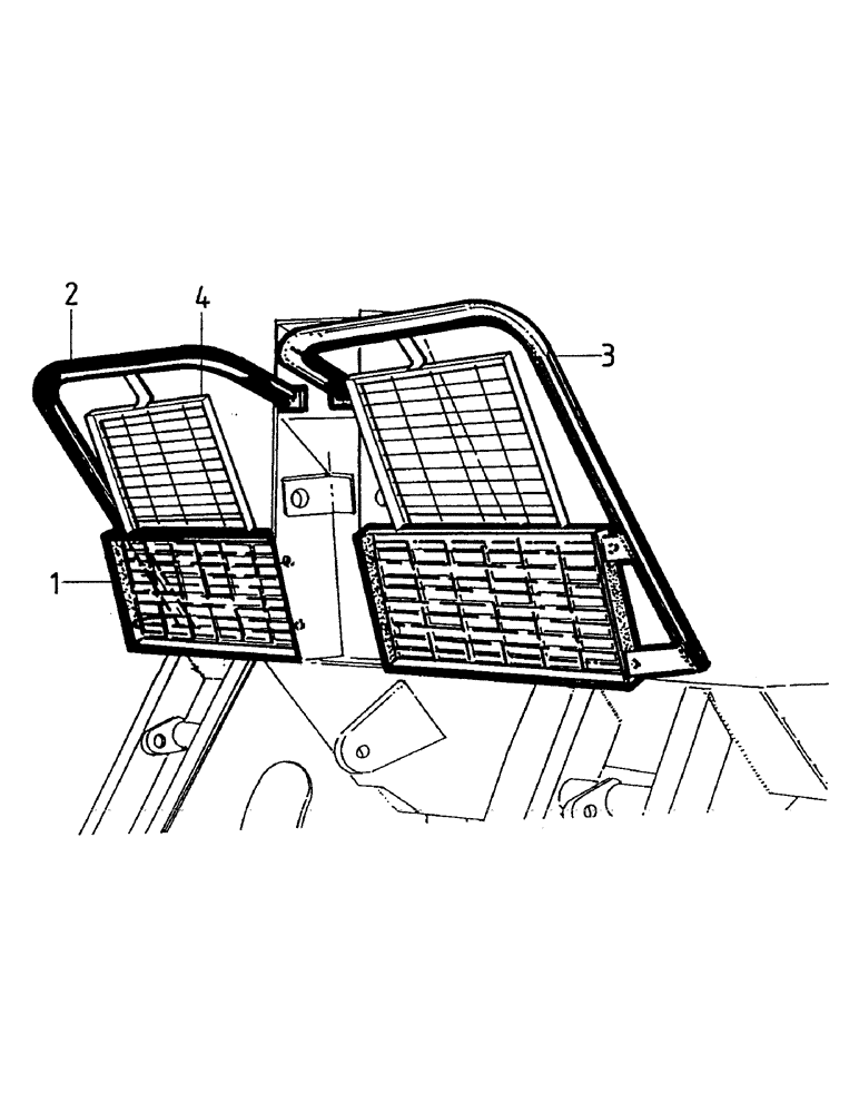 Схема запчастей Case IH 7700 - (A01-07) - MAINFRAME, FRONT GUARDRAILS (Jul 16 2004 11:34:00.0002 PM) Mainframe & Functioning Components