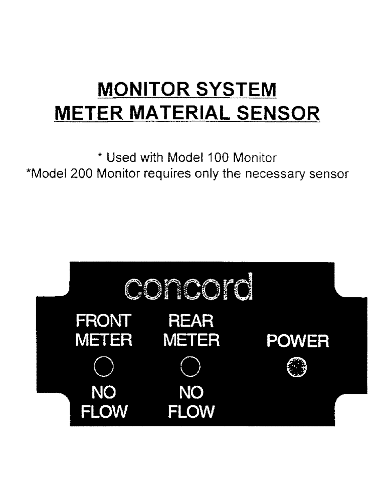 Схема запчастей Case IH 2000 - (C13) - MONITOR SYSTEM METER MATERIAL SENSOR 