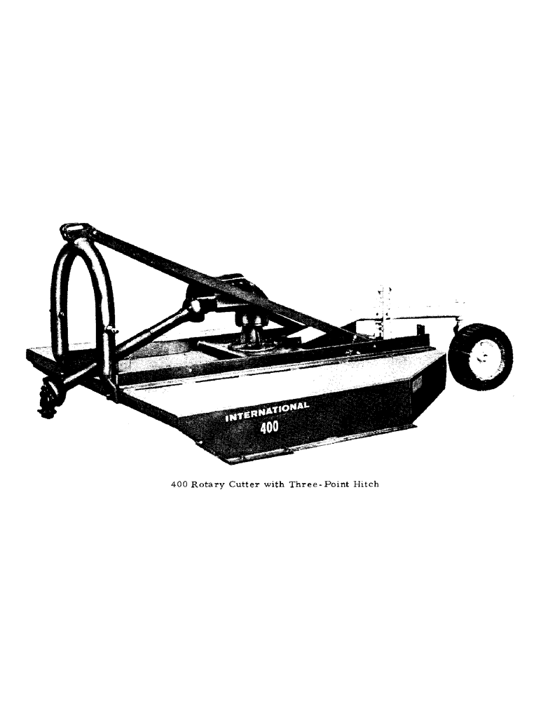 Схема запчастей Case IH 400 - (U-2) - 400 ROTARY CUTTER 