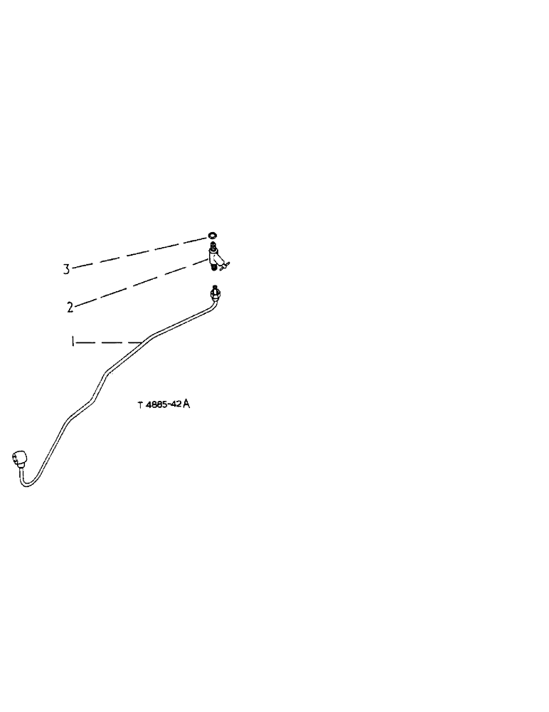 Схема запчастей Case IH 276 - (4-11) - FUEL PIPES, DIESEL (03) - FUEL SYSTEM