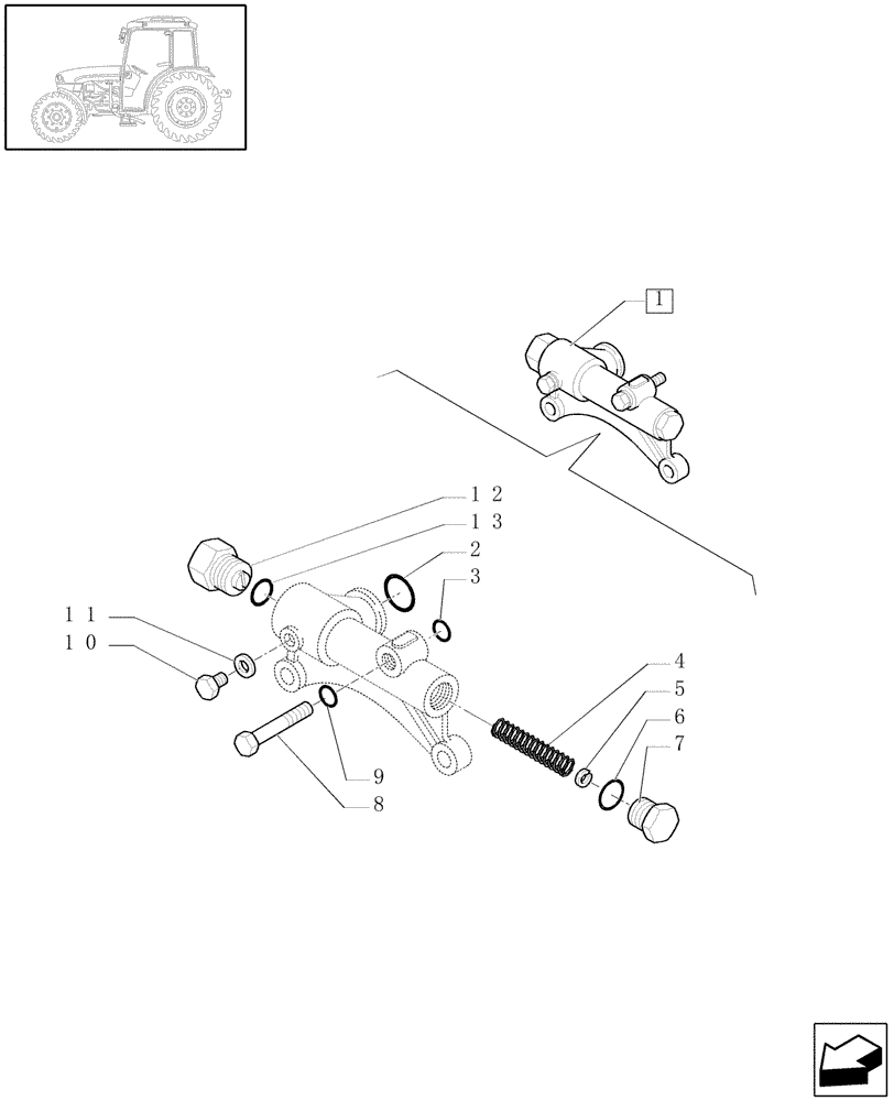 Схема запчастей Case IH JX1085C - (1.28.8/ A) - GEAR LUBRICATION SYSTEM - BREAKDOWN (03) - TRANSMISSION