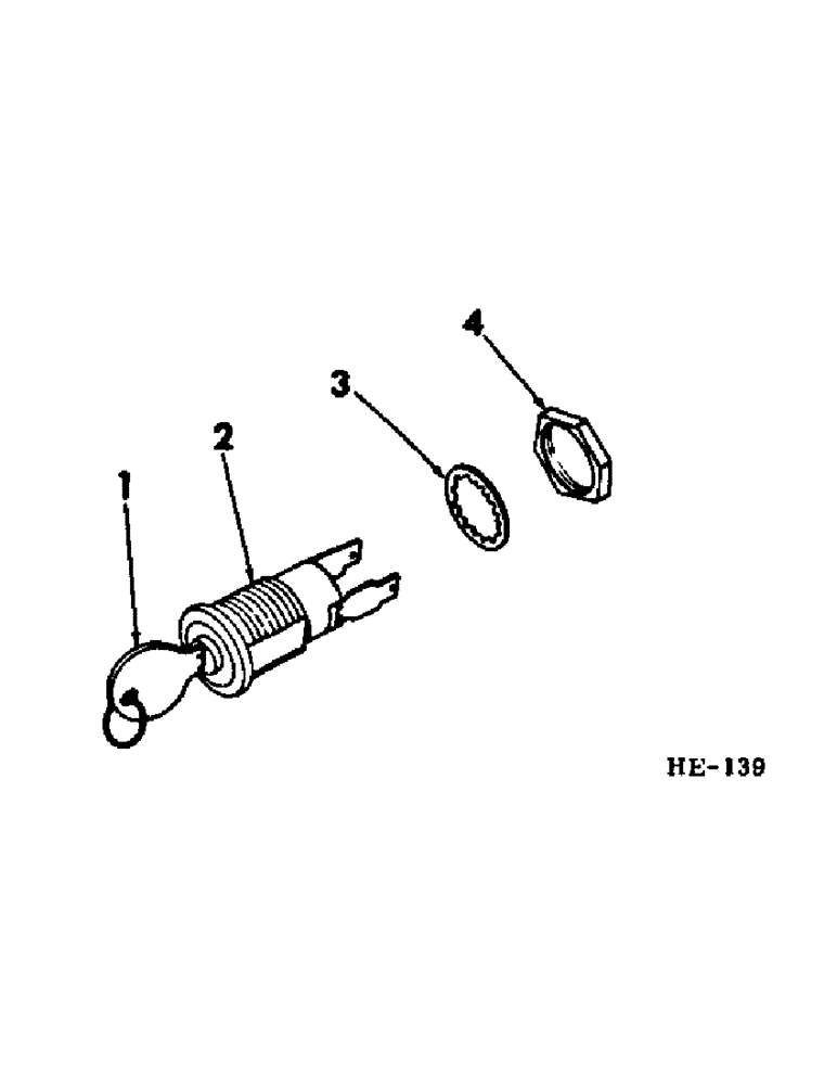 Схема запчастей Case IH 275 - (G-10) - ELECTRICAL SYSTEM, KEY IGNITION SWITCH (06) - ELECTRICAL SYSTEMS