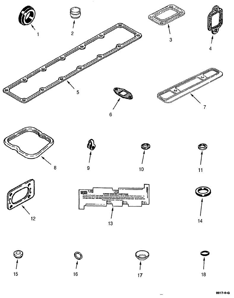 Схема запчастей Case IH 8880HP - (10-038) - GASKET KIT - 6T-590 EMISSIONS CERTIFIED ENGINE (10) - ENGINE