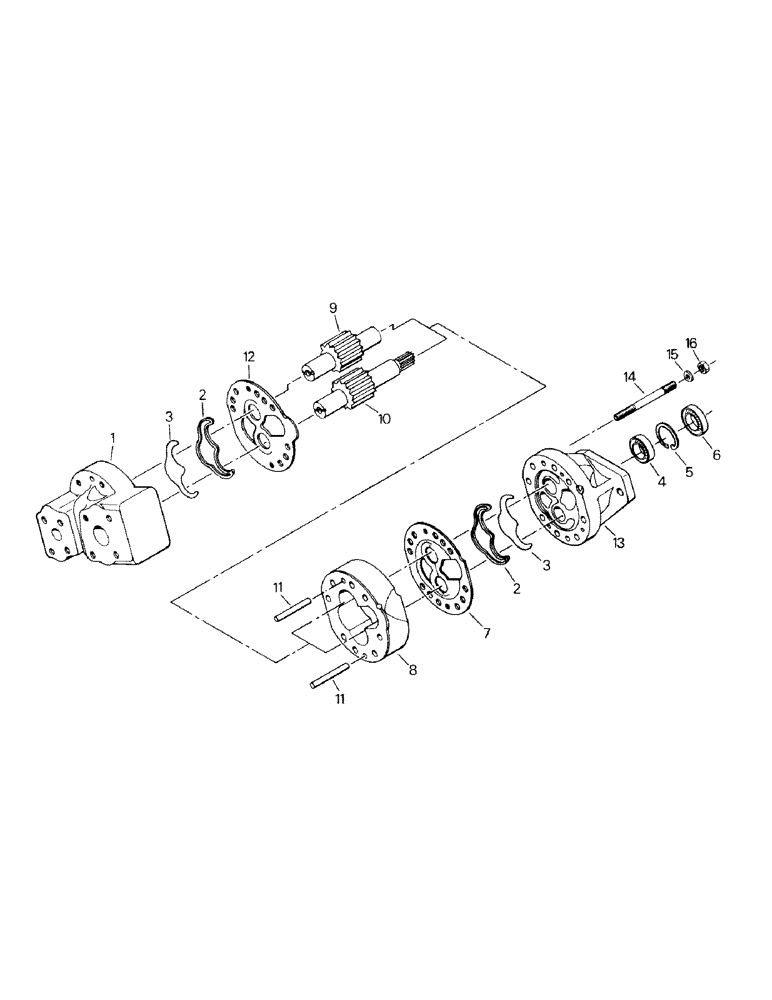 Схема запчастей Case IH KM-325 - (08-10) - HYDRAULIC PUMP ASSEMBLY, CUMMINS L10 ENGINE (07) - HYDRAULICS