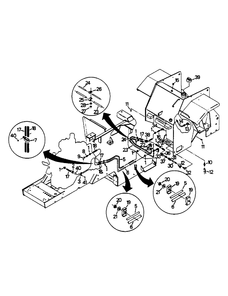 Схема запчастей Case IH 9130 - (07-1) - FUEL SYSTEM (02) - FUEL SYSTEM