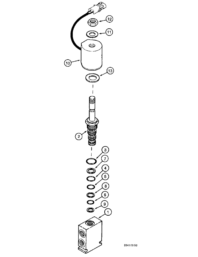 Схема запчастей Case IH 2188 - (8-56) - SEPARATOR AND UNLOADER CLUTCH VALVE ASSEMBLY, 131152A1 (07) - HYDRAULICS