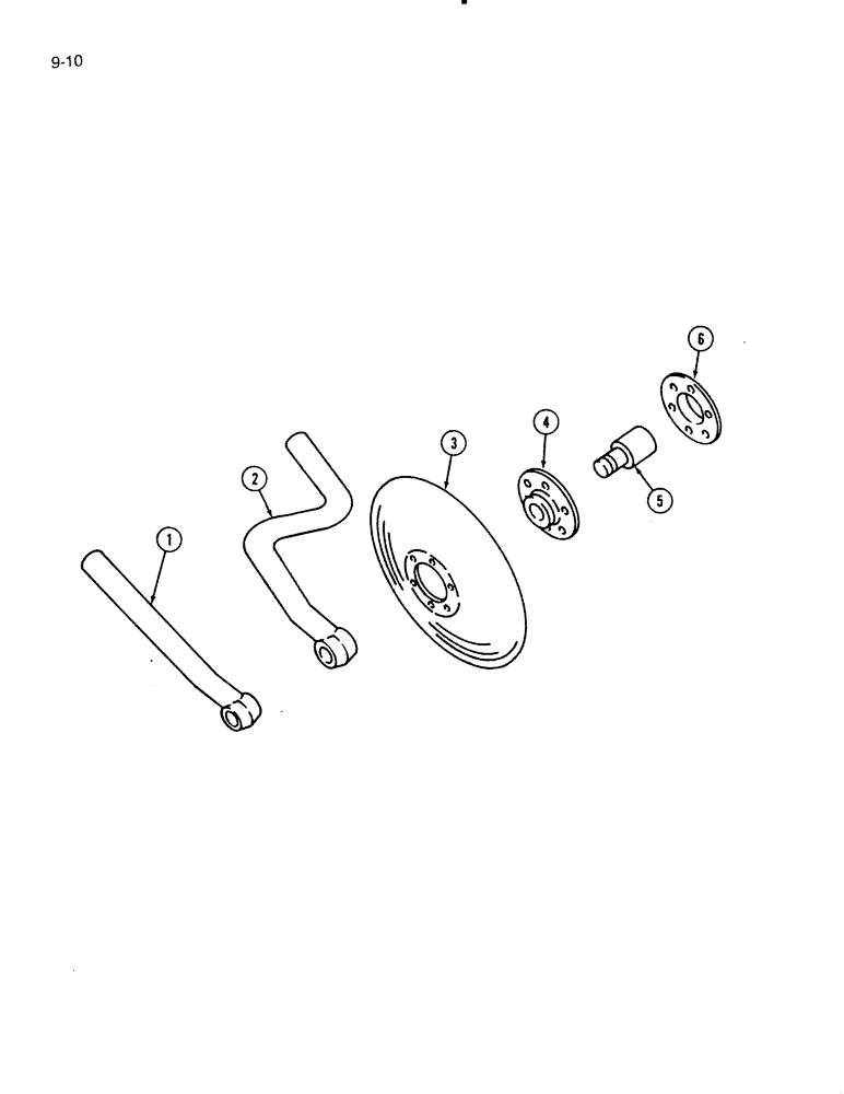 Схема запчастей Case IH 144T - (9-10) - DISK HILLER, 13 INCH 