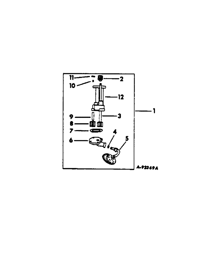 Схема запчастей Case IH C-221 - (A-21) - OIL PUMP 