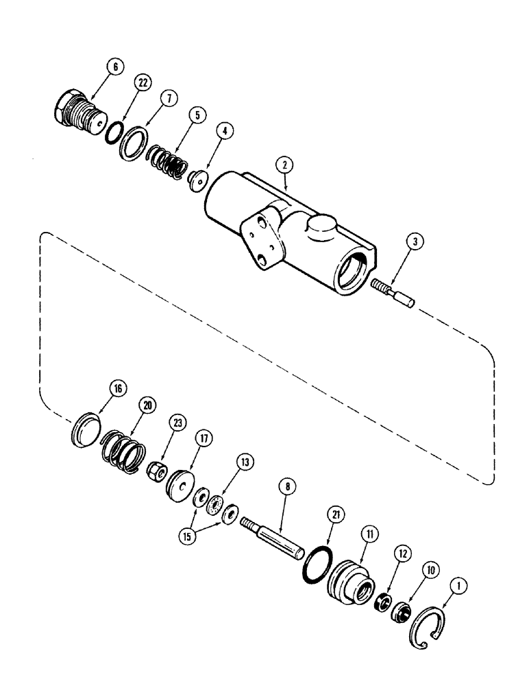 Схема запчастей Case IH 2394 - (7-22) - PRESSURE REGULATOR VALVE (07) - BRAKES