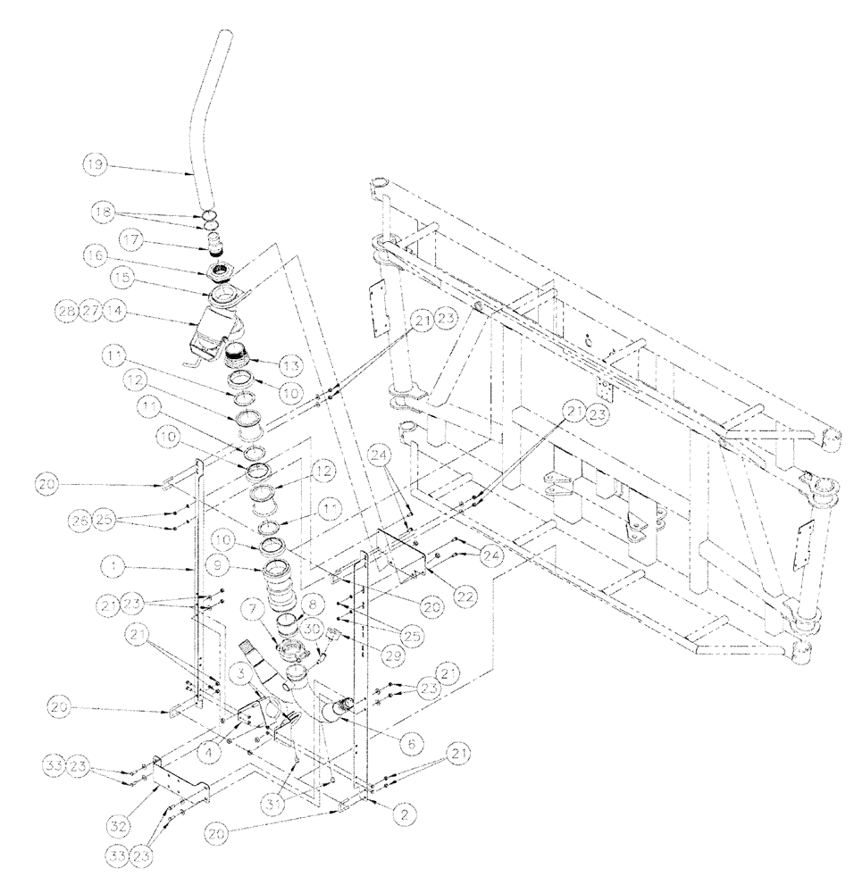Схема запчастей Case IH SPX4260 - (09-055) - HIGH VOLUME MANIFOLD PLUMBING GROUP Liquid Plumbing