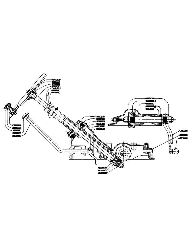 Схема запчастей Case IH D-SERIES - (112) - STEERING GEAR ASSEMBLY, FOR "D" - "DO" - "DV" TRACTORS - NO. (05) - STEERING