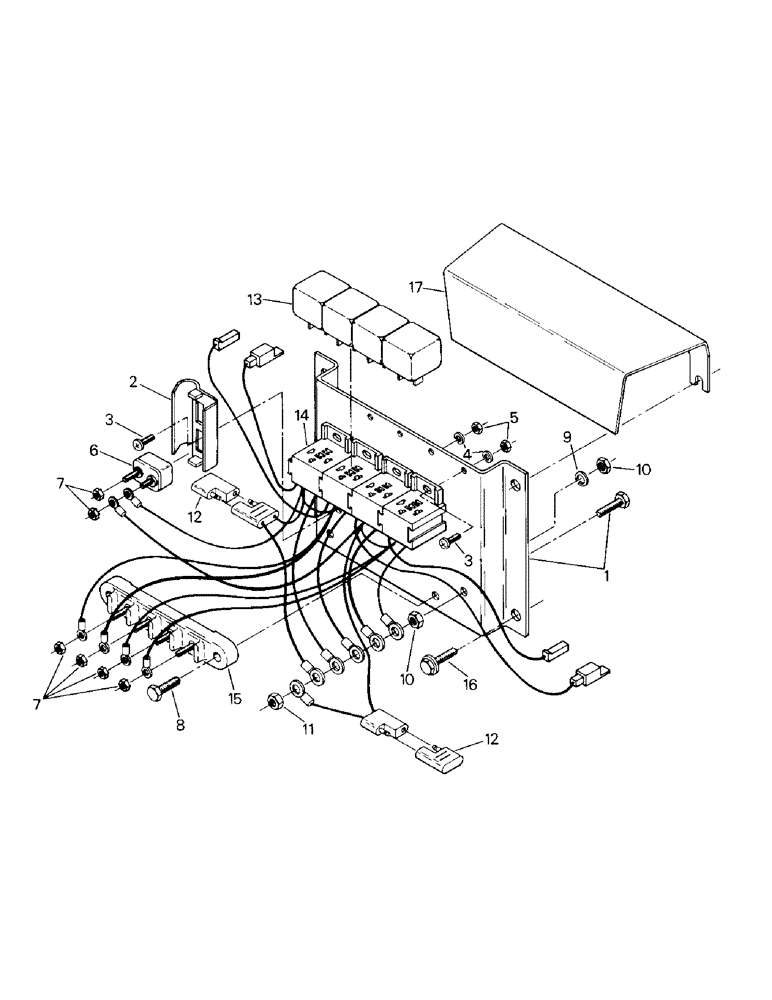 Схема запчастей Case IH KS-280 - (04-36) - INSTRUMENTATION GROUP (04) - Drive Train