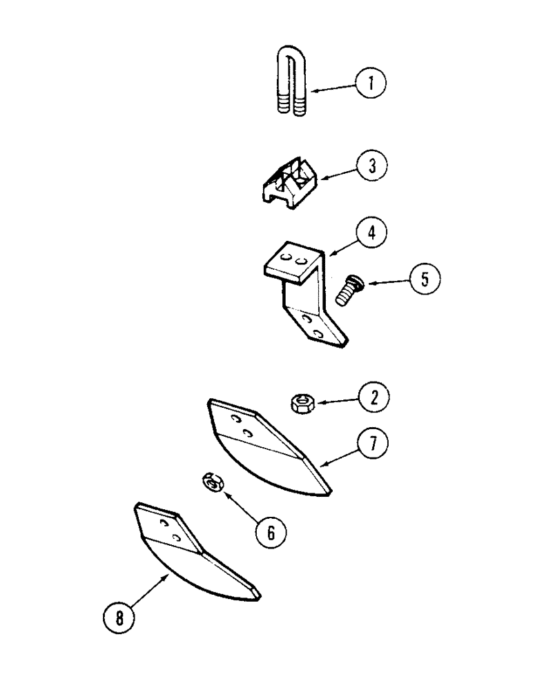 Схема запчастей Case IH RP - (166[3]) - 10-1/2 INCH (266.7 MM) SPACING 