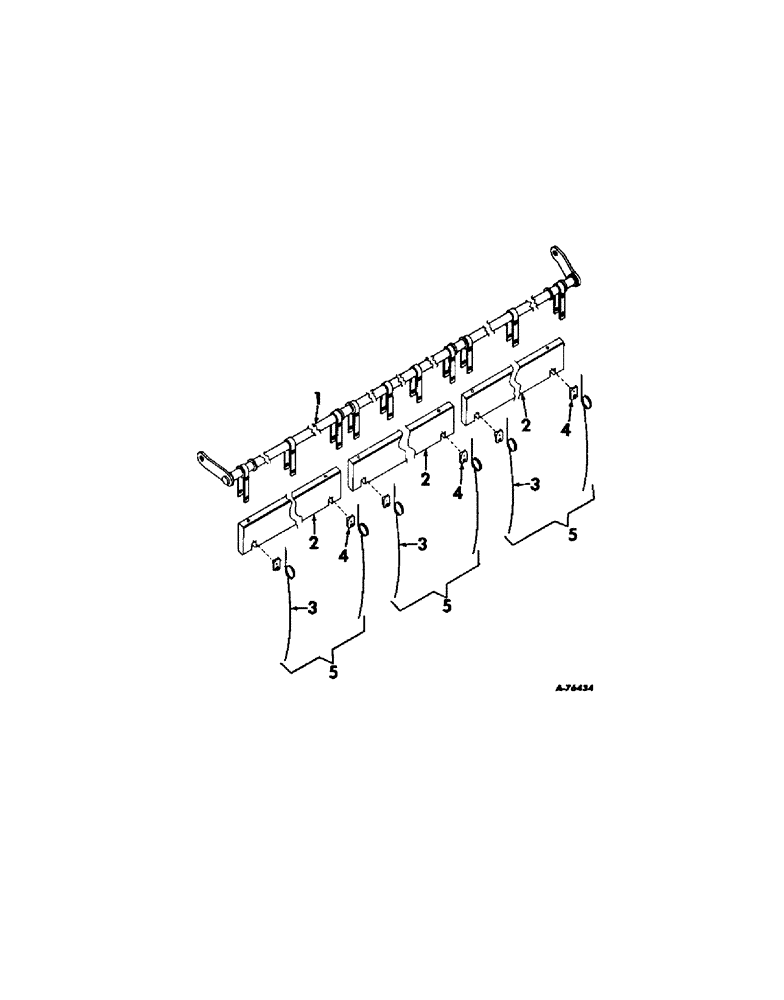 Схема запчастей Case IH 503 - (347[1]) - BAT ASSY 20-FOOT (58) - ATTACHMENTS/HEADERS