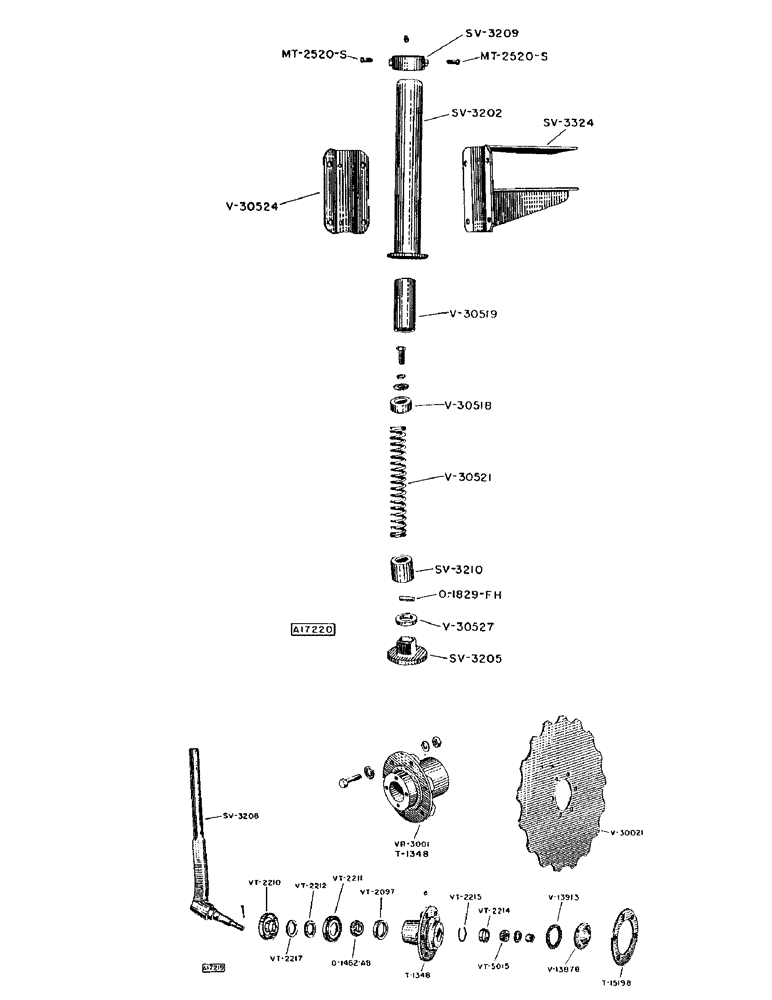 Схема запчастей Case IH 301 - (12) - COULTER 
