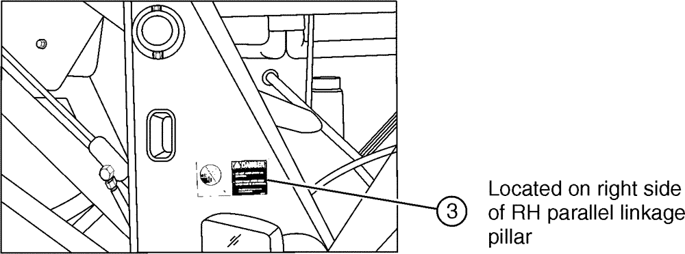 Схема запчастей Case IH SPX4260 - (10-003[03]) - SAFETY GROUP (13) - DECALS
