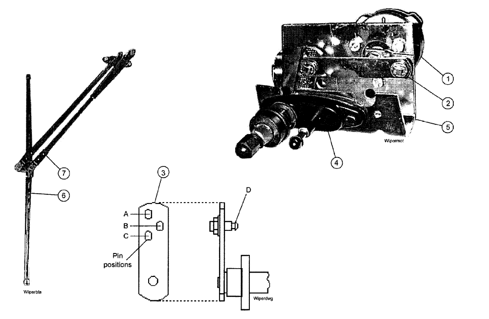Схема запчастей Case IH SPX3150 - (024) - CAB EXTERIOR, WINDSHIELD WIPER (90) - PLATFORM, CAB, BODYWORK AND DECALS