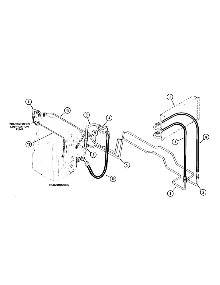 Схема запчастей Case IH 9130 - (1-12) - PICTORIAL INDEX, LUBRICATION HYDRAULICS (00) - PICTORIAL INDEX