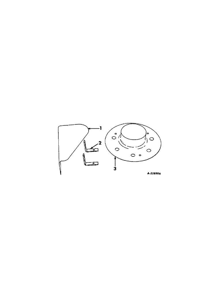 Схема запчастей Case IH 47 - (B-59[B]) - FLYWHEEL AND BELT SHIELD WHEN ORDERED 