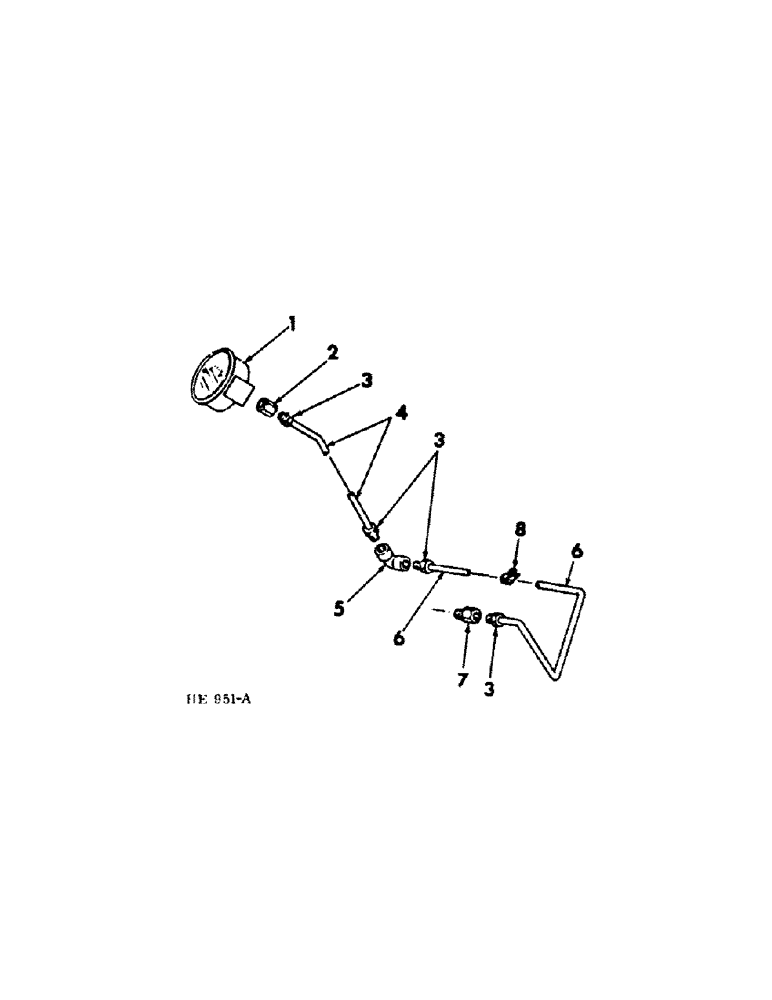 Схема запчастей Case IH 210 - (H-09) - CONTROLS, ENGINE OIL PRESSURE SYSTEM Controls