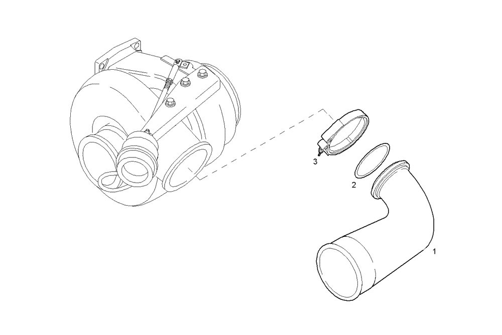Схема запчастей Case IH F3CE0684B E003 - (2423.020) - AIR LINES 