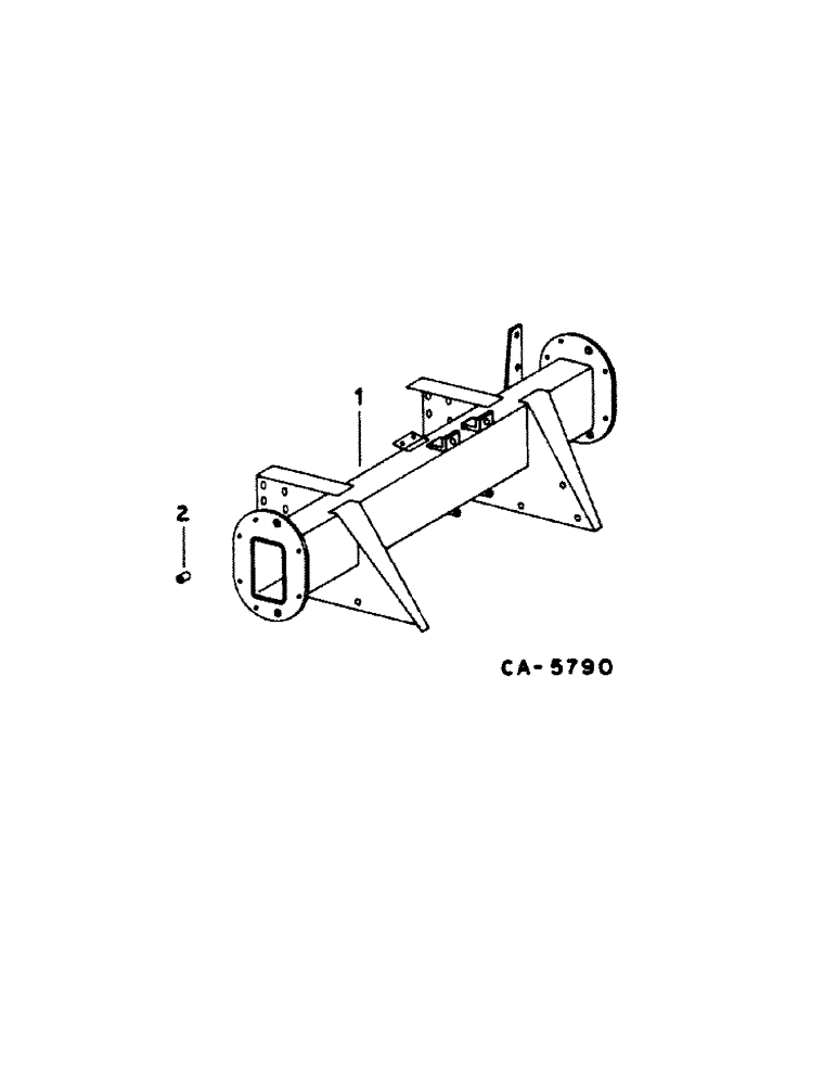 Схема запчастей Case IH 1420 - (07-08) - DRIVE TRAIN, MAIN AXLE Drive Train