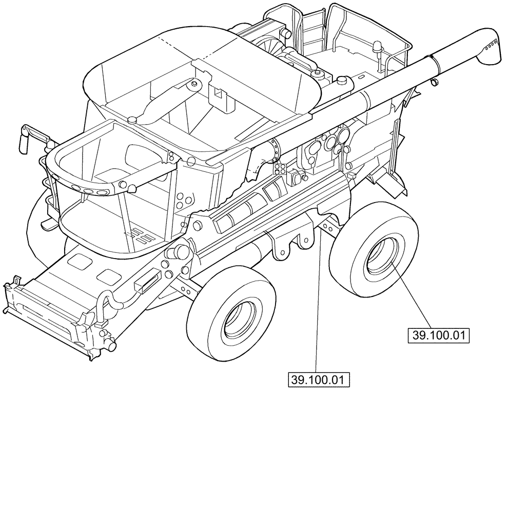 Схема запчастей Case IH 5130 - (33.000.00) - SECTION INDEX - BRAKES & CONTROLS (33) - BRAKES & CONTROLS