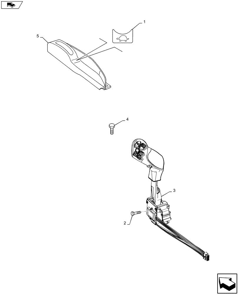 Схема запчастей Case IH PUMA 145 - (55.512.18) - VAR - 330683, 330687, 330688 - ARMREST CONTROL UNIT - ELECTRONIC CONTROLS AND ELECTRONIC CONTROL UNIT (55) - ELECTRICAL SYSTEMS