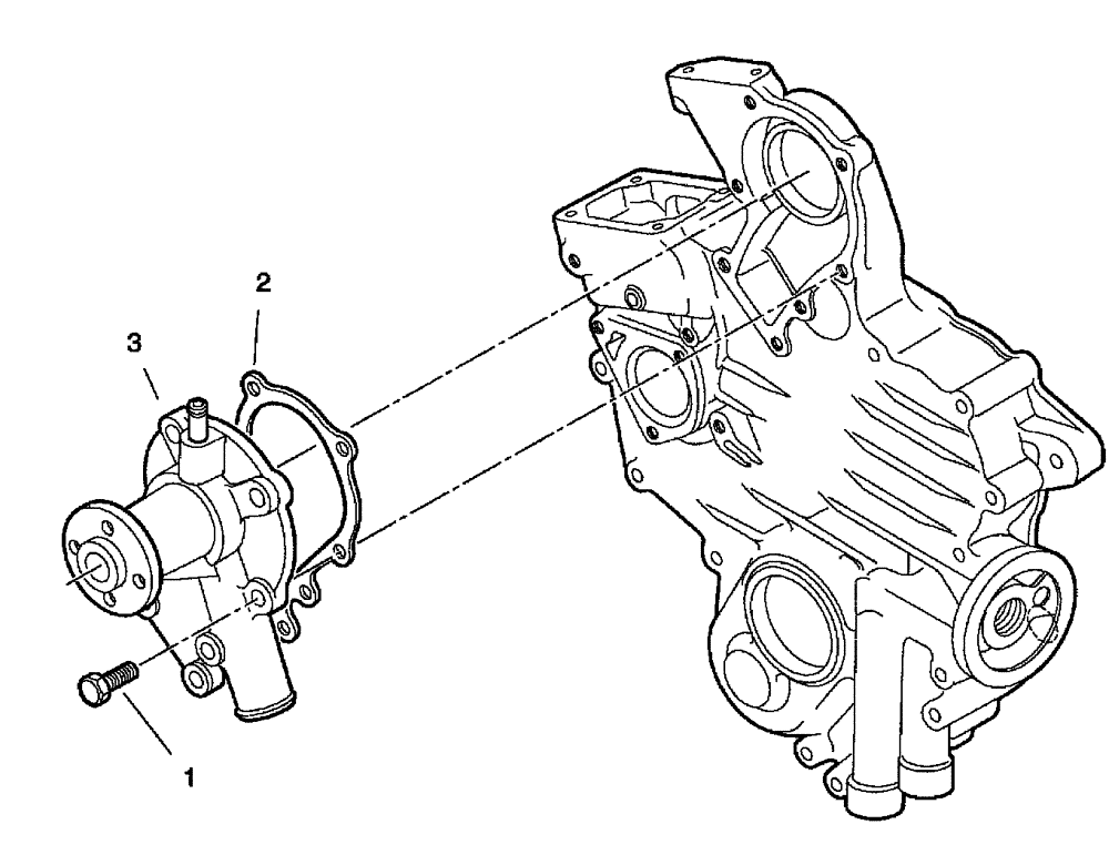 Схема запчастей Case IH SCOUT XL - (10.402.01) - WATER PUMP - DIESEL ENGINE (10) - ENGINE