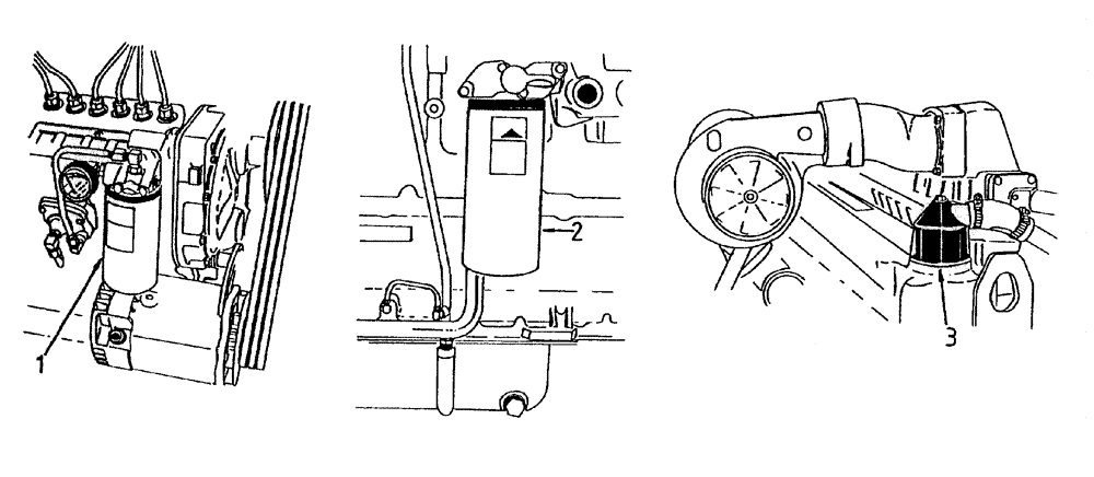Схема запчастей Case IH 7700 - (C01[45A]) - FILTERS {3306} Engine & Engine Attachments
